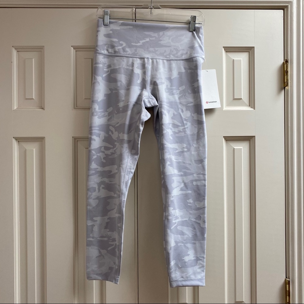 Lululemon Wunder Under Camo Sz 10 limited edition